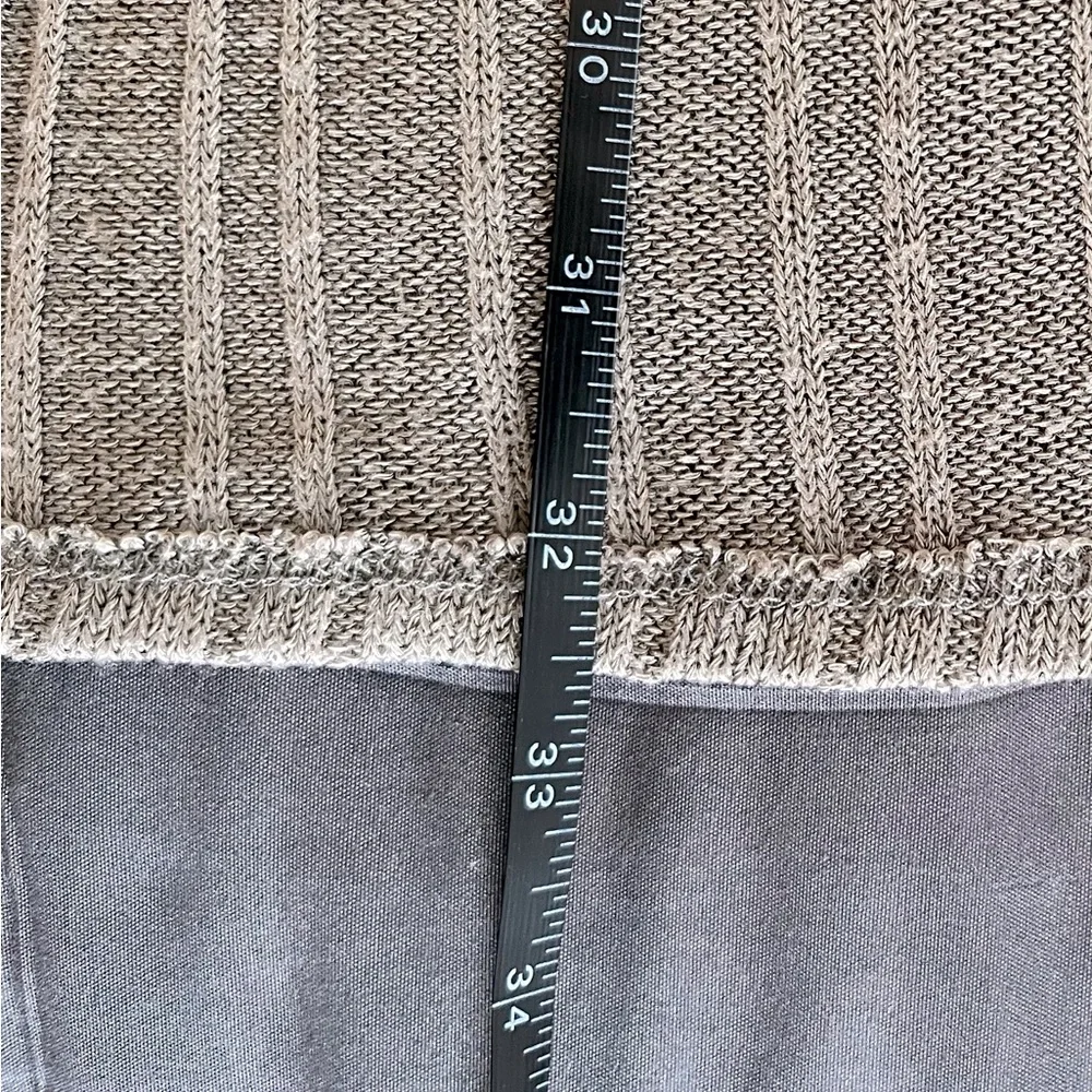 LIVE IN THE MOMENT Women's Lightweight Ribbed Open-Front Cardigan. Size: Large - Picture 7 of 7
